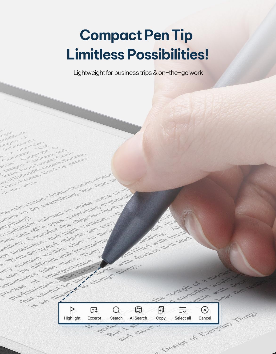 iFLYTEK AINOTE Air 2, 8.2 Zoll AI Smart E-Ink-Tablet mit Folio-Hülle und Stift, Gestützte mehrsprachige Transkription, anpassbares Notiztablett aus leichtem Papier, digitales Notizbuch für Meetings