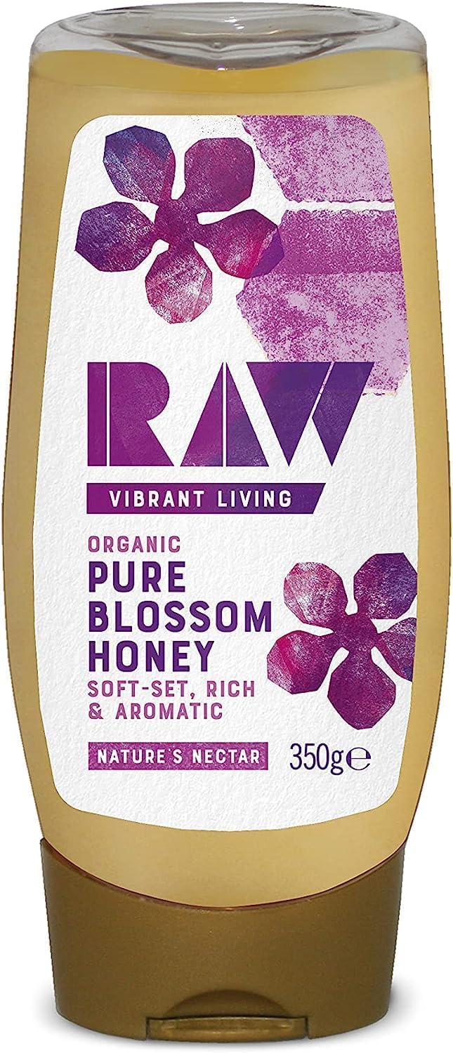 Raw Organic Pure Blossom Honey 350g