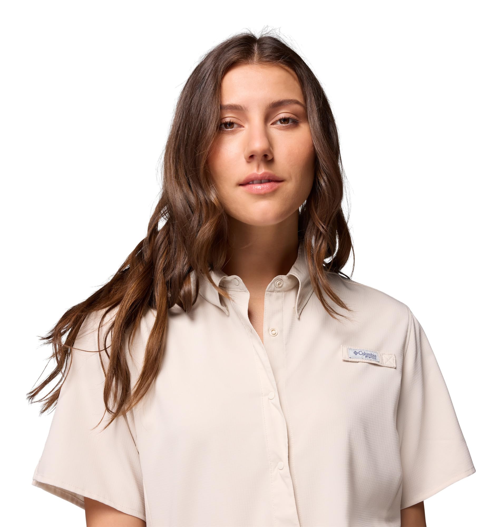 Columbia Sportswear Tamiami II T-shirt à manches courtes pour femme, Pierre foncée., 3X