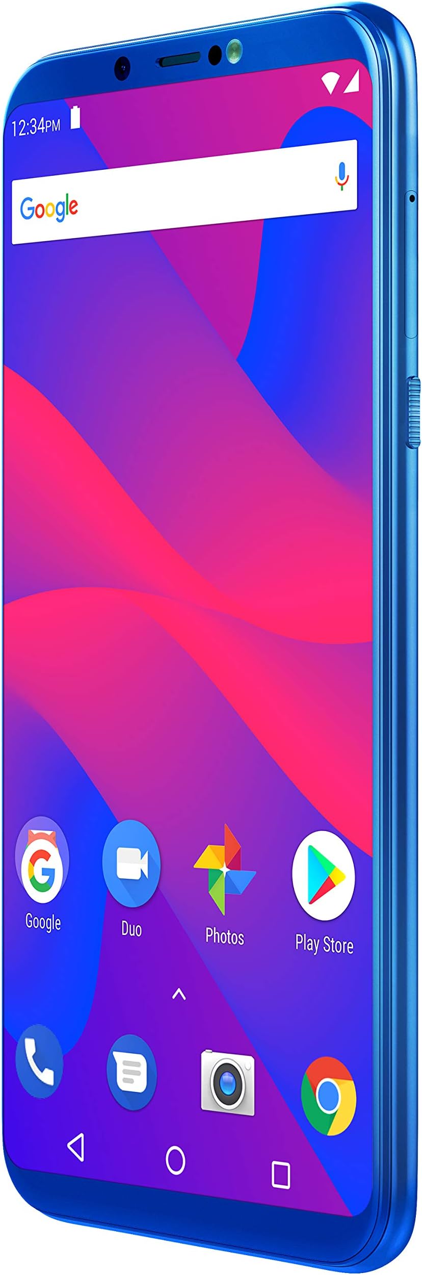 BLU Studio Mega 2018-6.0” HD Unlocked Smartphone with Dual Main Camera -Blue