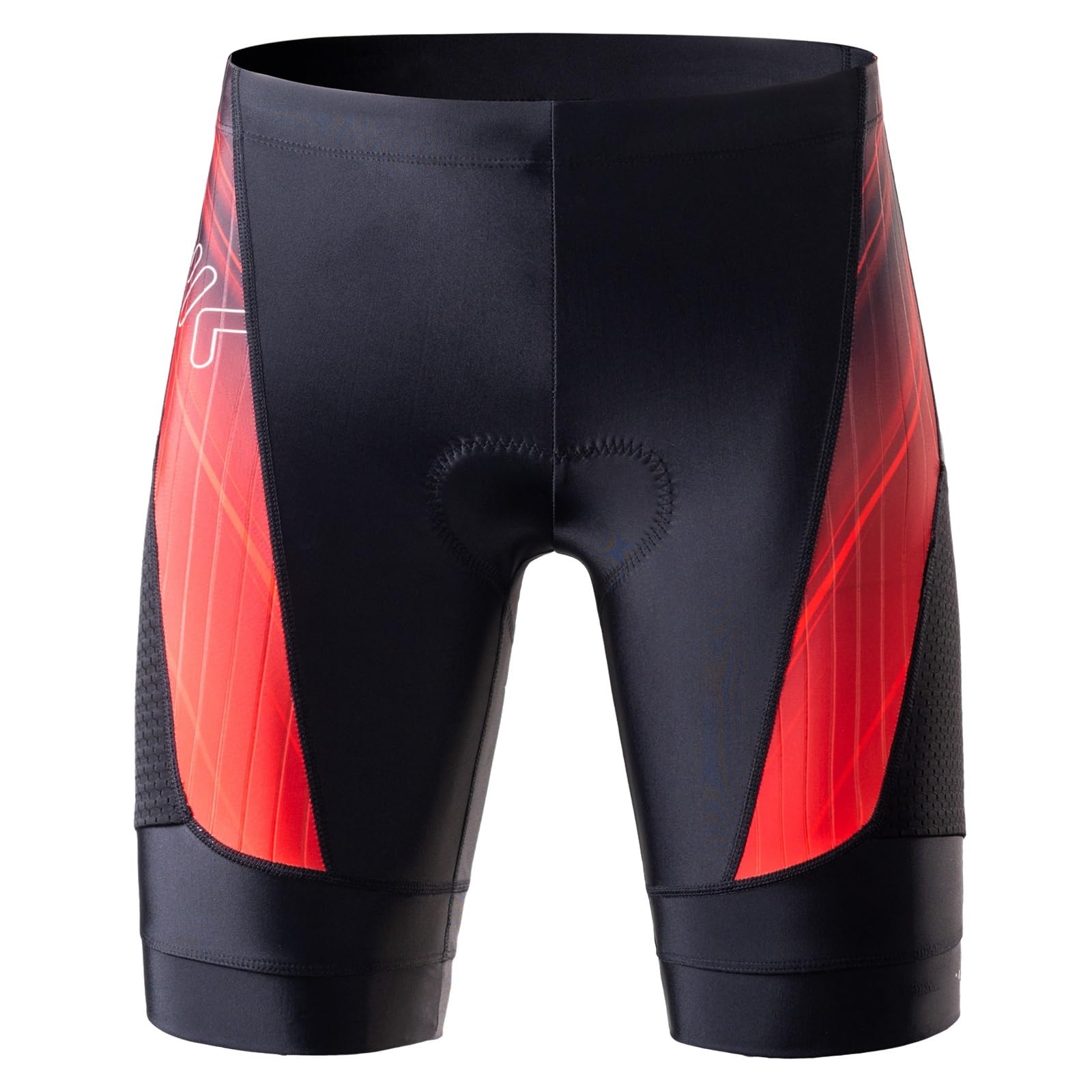 Culotte Ciclismo Hombre Pantalones Cortos de triatlón for Hombre con cordón Ajustable y Bolsillos en Las piernas fácil Acceso Acolchados for Ciclismo for