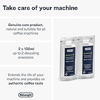 Vista 2 de De'Longhi EcoDecalk Descalcificador, solución de descalcificación universal ecológica para máquinas de café y espresso, paquete de 2