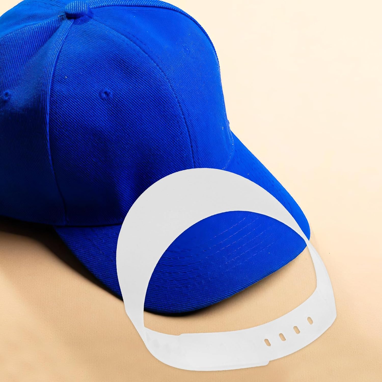 White Plastic Hat Brim Bending Tool, 9-Level Adjustable DIY Shaping Device