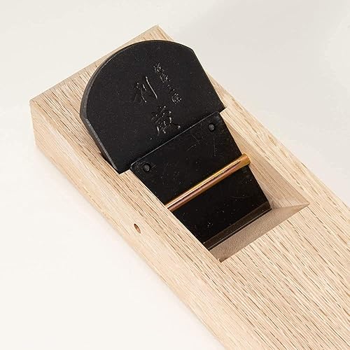 Miniatura 9 de KAKURI KANNA - Plano de mano japonés de 1.969 in para carpintería [sistema de cuchillas reemplazables], herramienta de avión de bloque para biselado