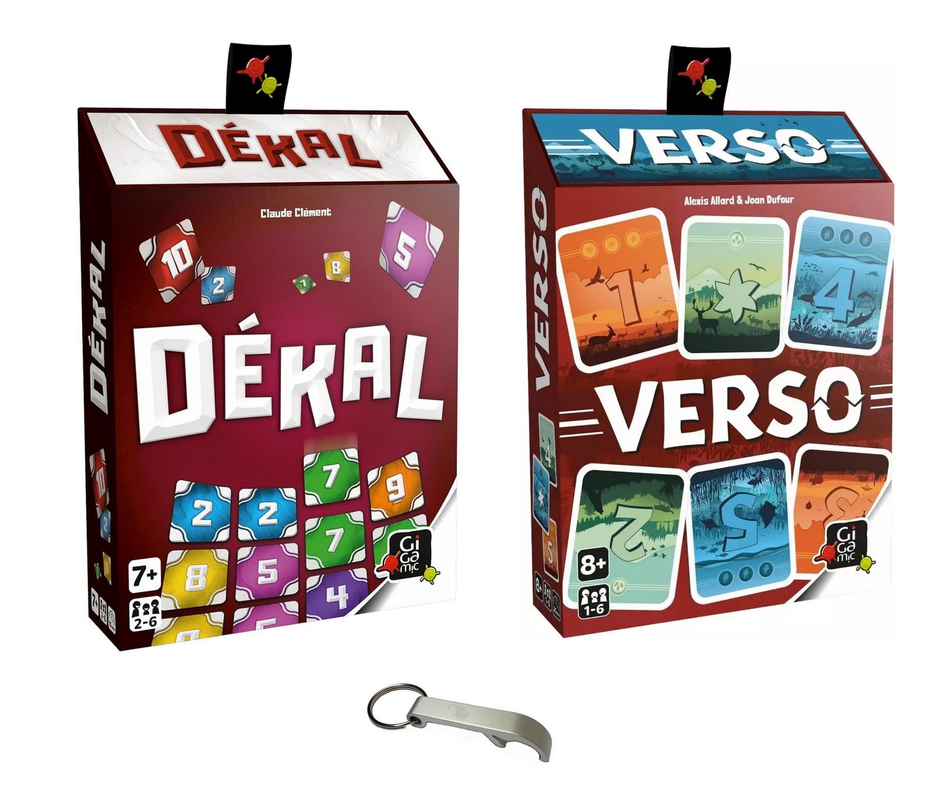 Set di scatole in metallo versione francese + 1 apribottiglie Blumie (retro + Dekal)