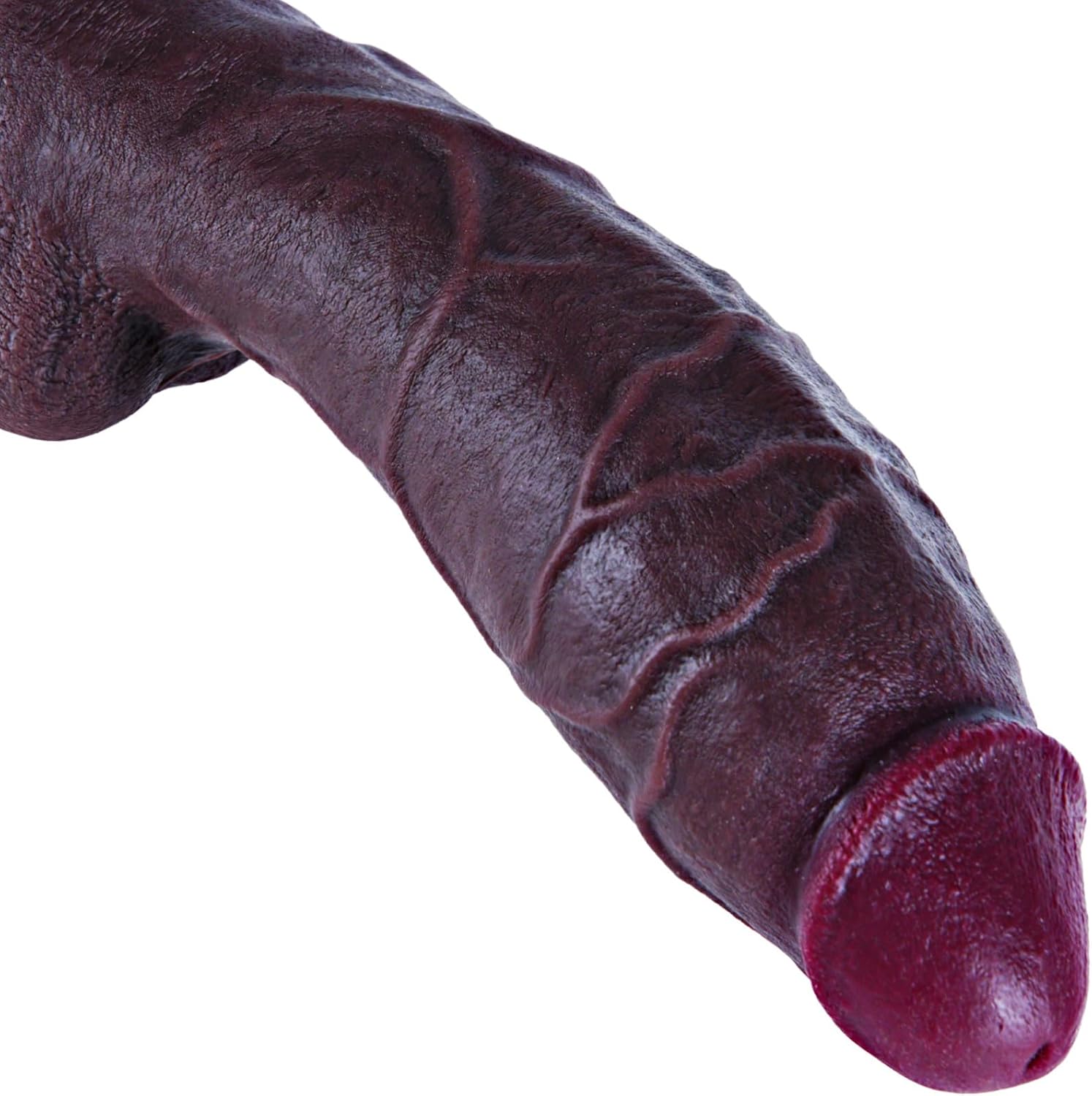 3.6" Diameter Giant Thick Huge Dildo, 15" Extra Large Realistic Fat Dildo with Big Suction Cup,G-Spot Wide Dual-Density Silicone Penis, Anal XXL Long Penis Adult Toy for Advanced Men and Women