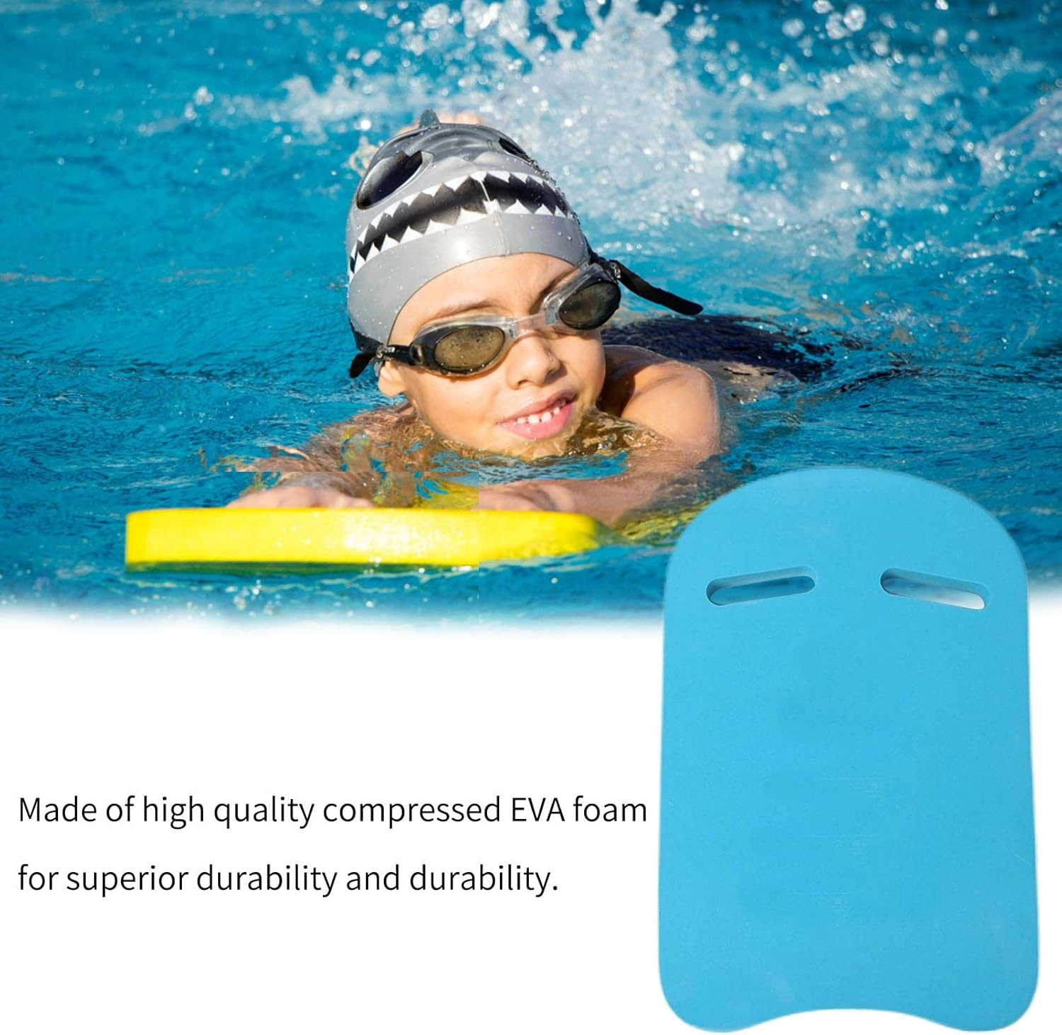 Flutter Boards for Swimming,Swim Floating Kick Board - Floating Boards for Swimming, Swim Training Aid for Children and Adults, Pool Accessories Strop-au