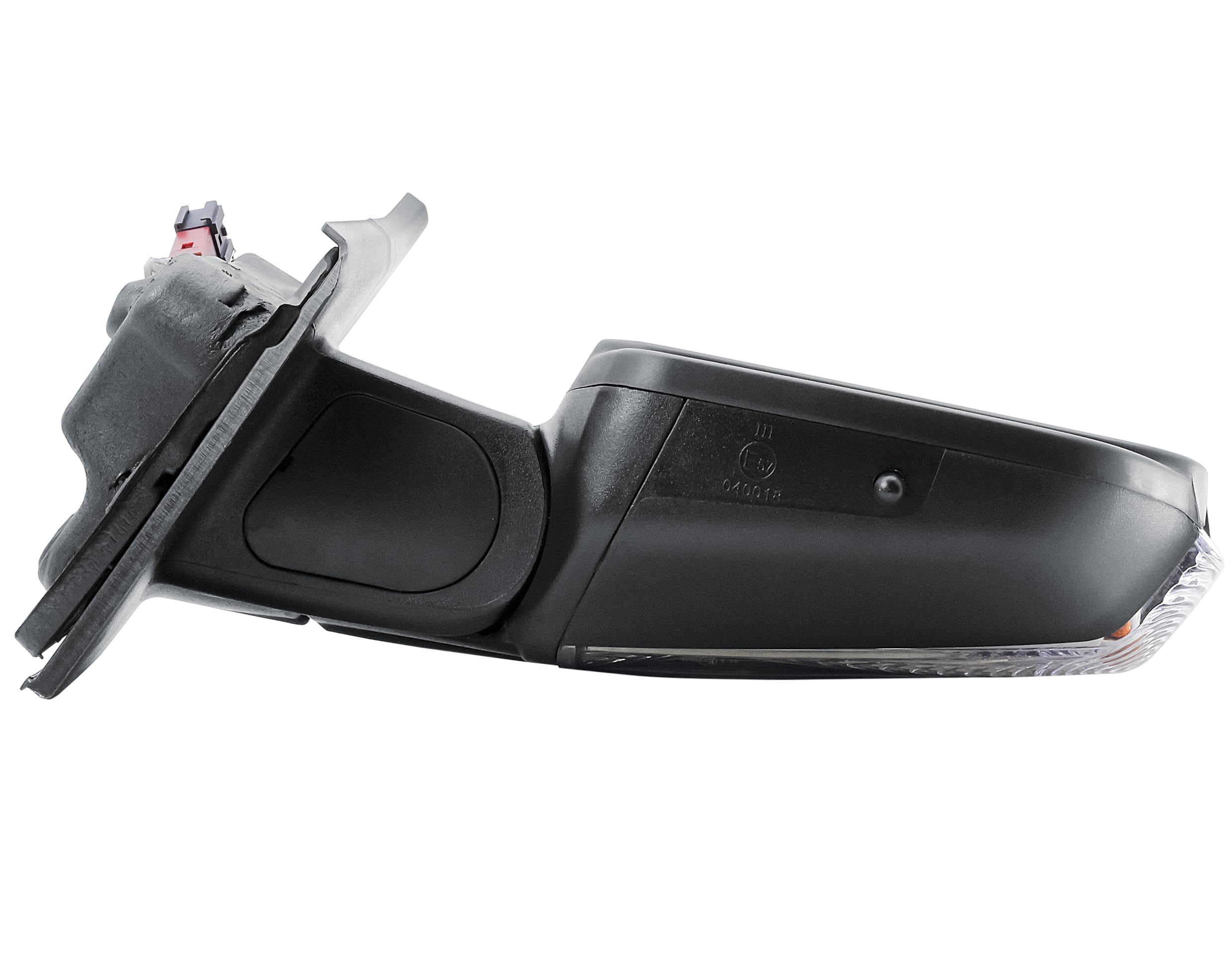 Specchietto Retrovisore Elettrico e Riscaldabile con Indicatore di Direzione Lato Passeggero Anteriore con Retroparte Testurizzata e Trattata Per Fiat Doblò 2010-2023 e Opel Combo 2010-2019