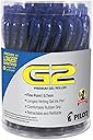 Pilot G2 Premium Gel Pen Convenience Pack, Retractable, Fine 0.7 mm, Blue Ink, Blue Barrel, 36/Pack