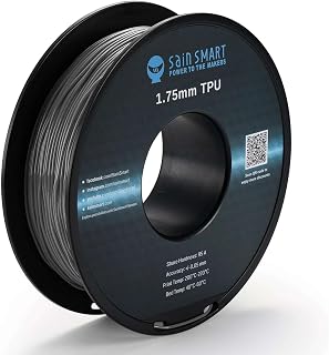 SainSmart Gray Flexible TPU 3D Printing Filament, 1.75 mm, 0.8 kg, Dimensional...