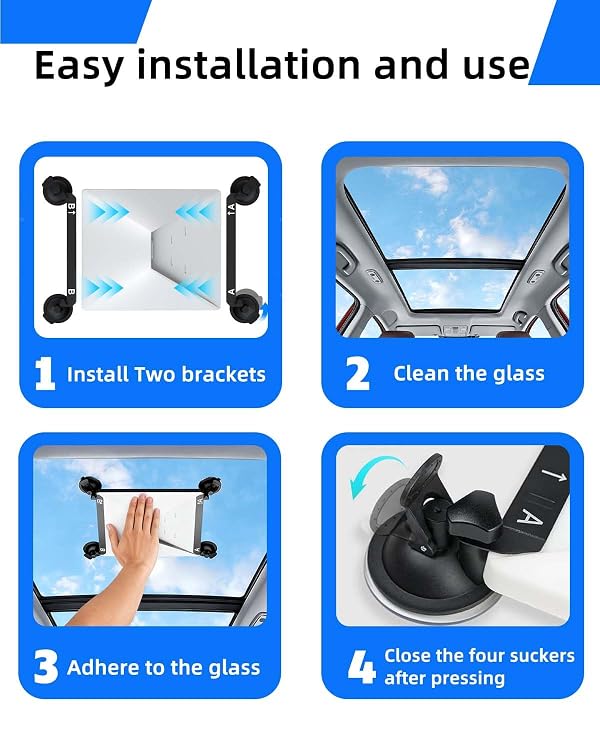 Starlink Mini Car Mount, Starlink Mini Suction Cup Mount, Strong Suction Fits Starlink Mini by CONPEX - Image 6