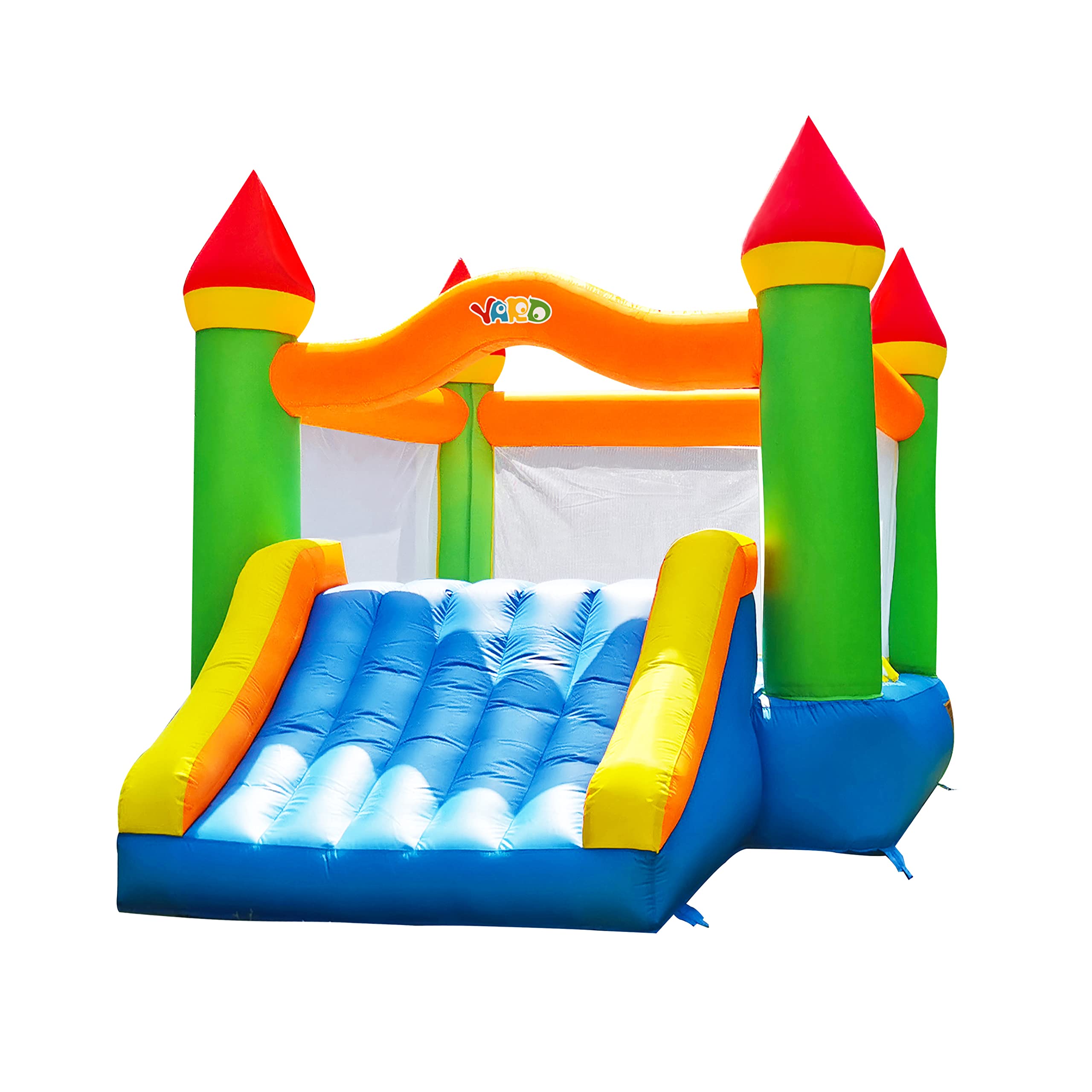Yard Bounce House Inflatable Royal Bouncer Durable Seam Forced Buffer ...