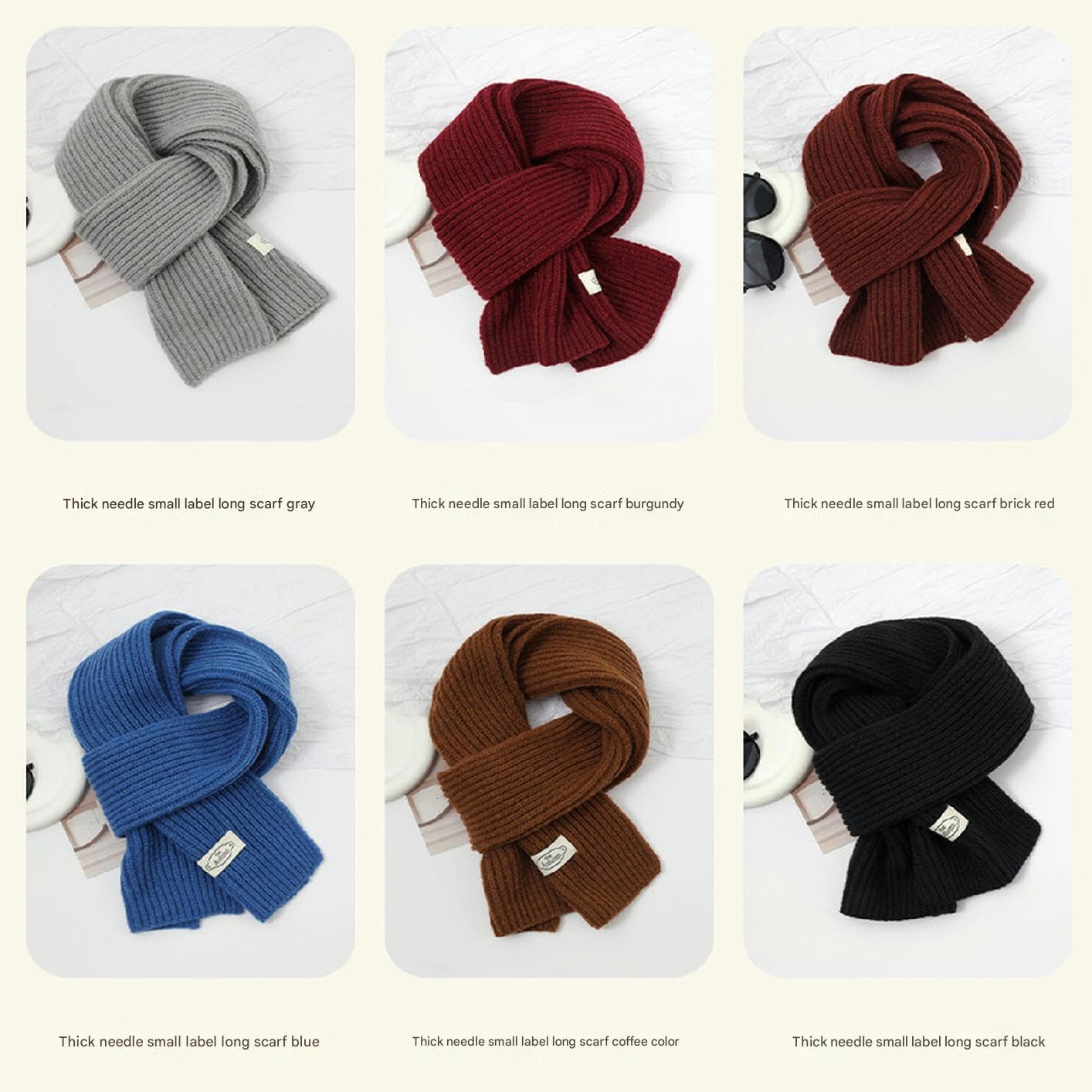 Sciarpa Donna Sciarpa da Donna Sciarpa Lavorata A Maglia Calda E Morbida Coppia Versatile Studente Sciarpa Autunnale E Invernale Regalo di Natale 20 * 160cm-curcuma
