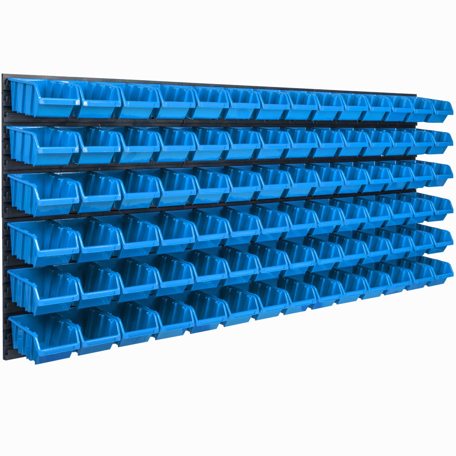Opslagsysteem wandrek 1734 x 780 mm | 130 stuks Box