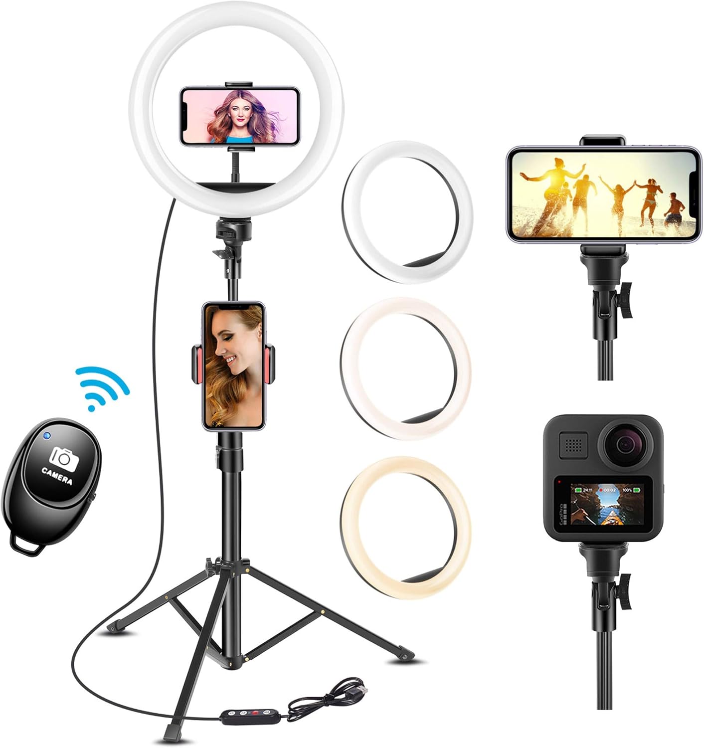 clip sulla luce a led per telefono