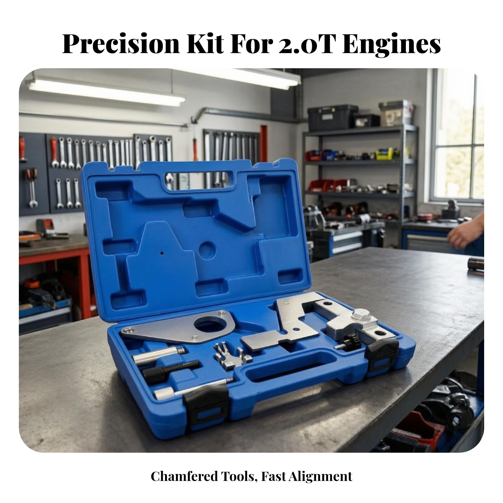 Kit Fasatura con Valigetta Design Compatto e Organizzato, Kit con Valigetta, per Riparazione Auto, Officina, Meccanici Professionisti