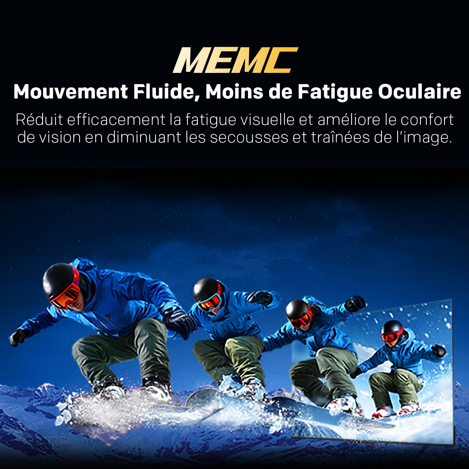 Metz Mini LED TV 60 Pouces 4K, QLED, Television Google TV Local Dimming Dolby Atmos Dolby Vision MEMC HDR 10+ Bluetooth Eye Care HDMI Tuner DVB-T/T2/C/S/S2 CI+ (MNH7000Z, 2026 Nouveau Modèle)
