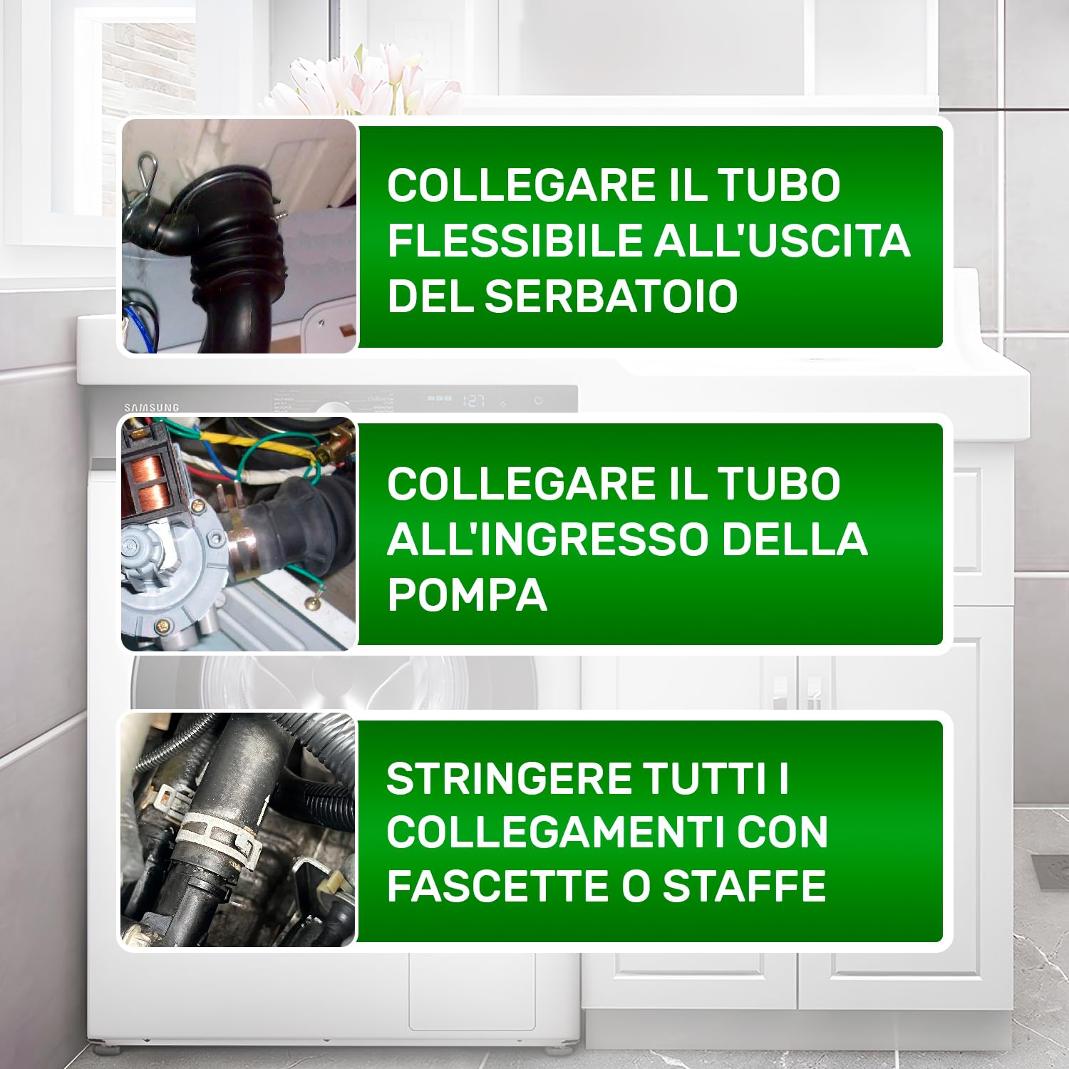 tubo raccordo lavatrice beko 2945900100