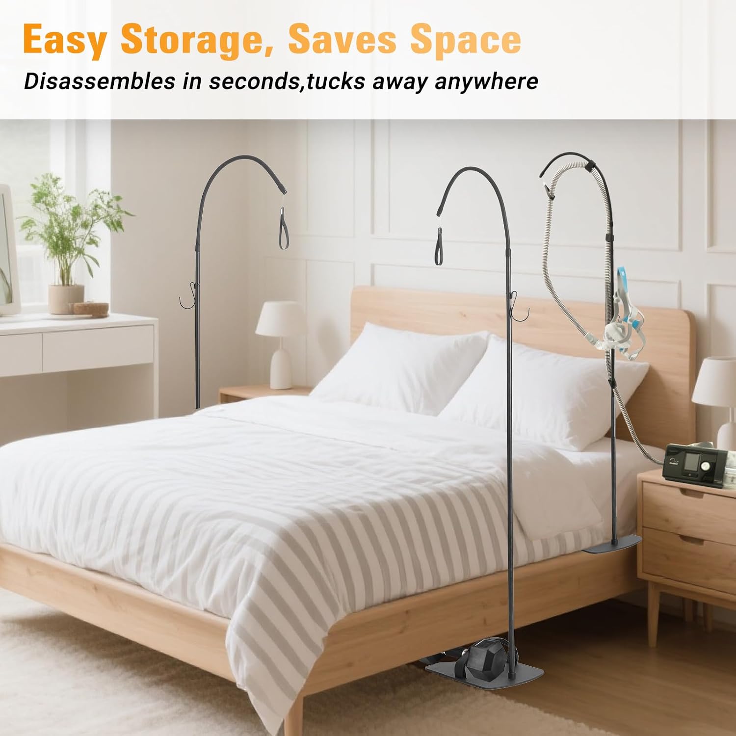 CPAP Hose Holder Universal CPAP Hose Hanger Stand to Prevent Tangling