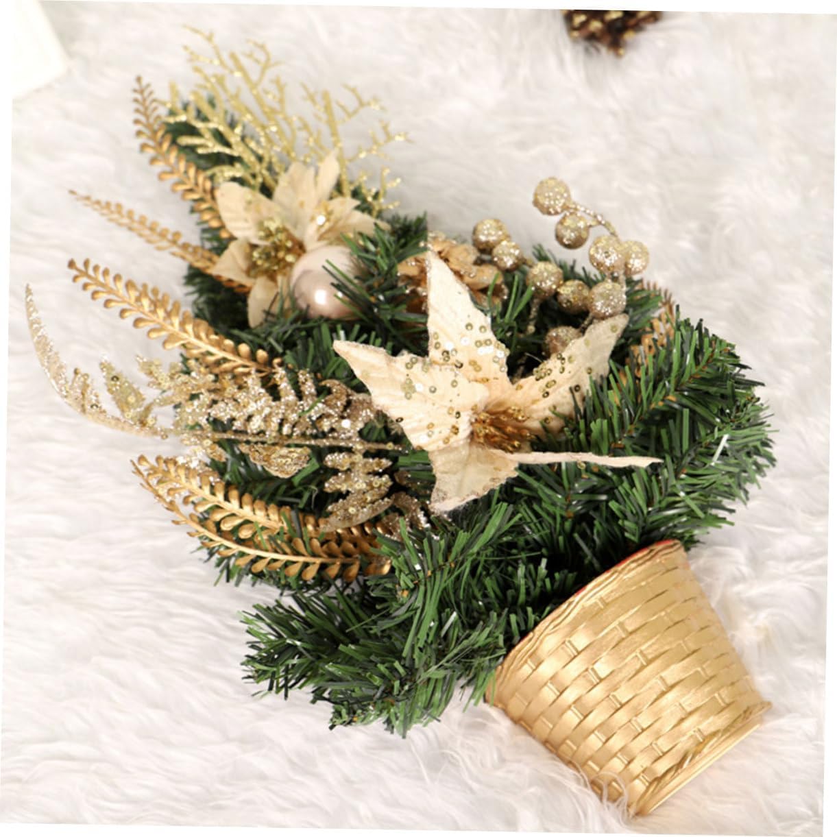 6pcs Christmas Tree Support Bracket Easy to Install Xmas Tree Holder Stable Base for Holiday Decor Christmas Accessory