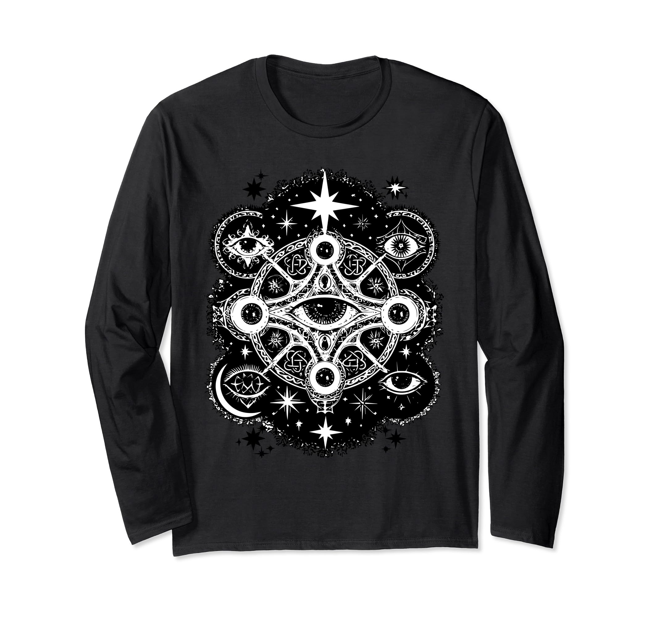Amazon | 天のオファニム 聖書的に正確な天使ゴシック 長袖Tシャツ | T