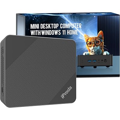 ミニ PC N100 - 第 12 世代 Intel Alder Lake (最大 3.4GHz)、8GB DDR4 256GB SSD ミニ デスクトップ コ …