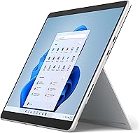 Vista 1 de Microsoft Surface Pro 8-13" Touchscreen - Intel® Core™ i5-8GB Memory - 128GB SSD - Device Only - Platinum (Latest Model)