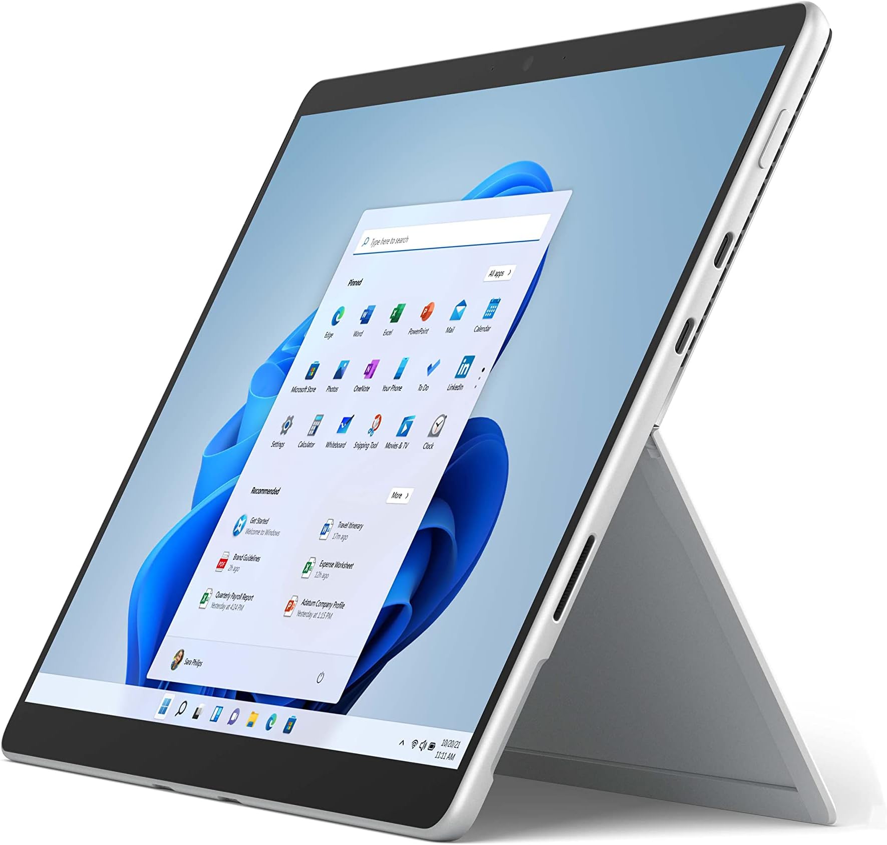 Surface Pro 8-13" Touchscreen - Intel® Core™ i5-8GB Memory - 128GB SSD - Device Only - Platinum (Latest Model)