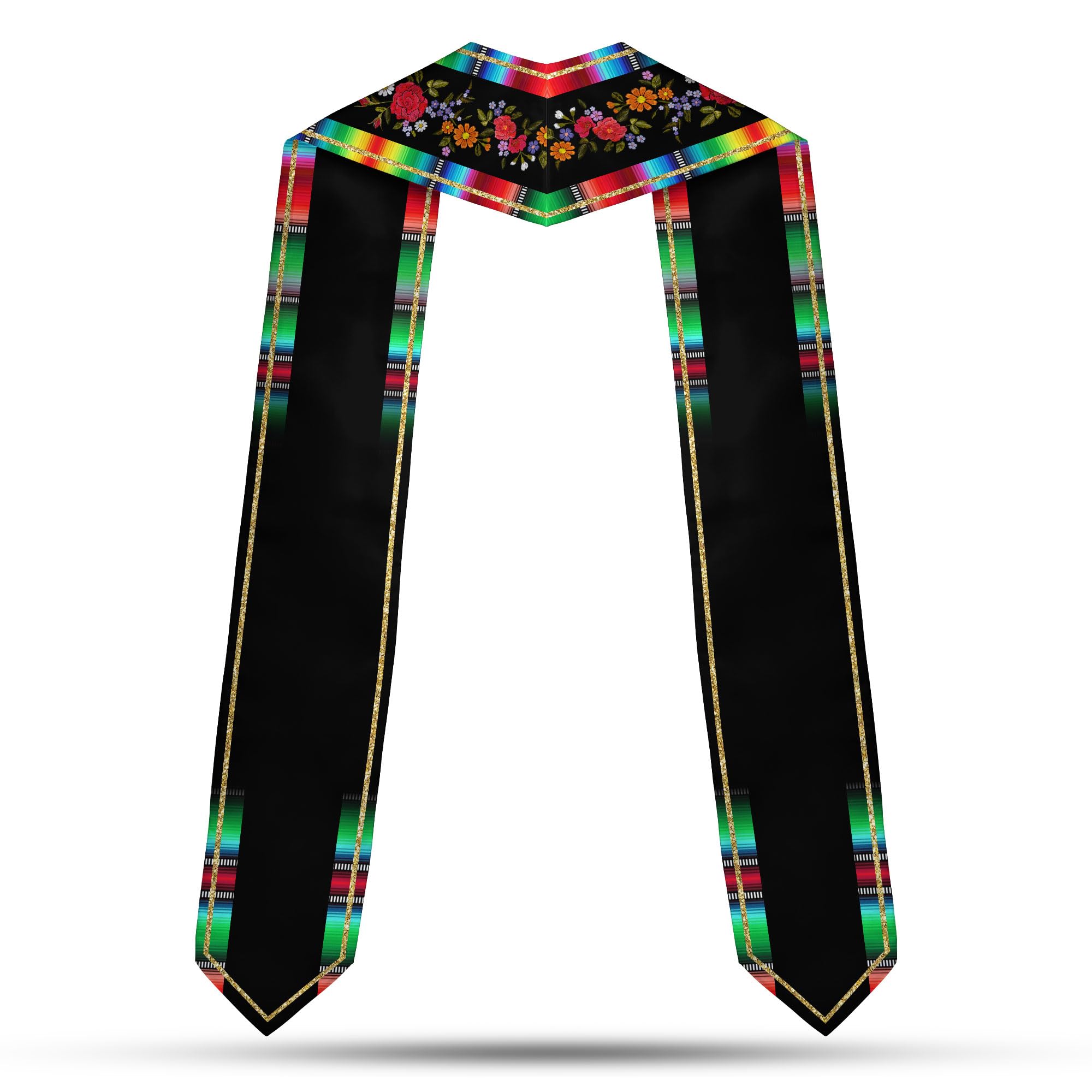 MonkeyVan Personalized Brazil Graduation Stole, Brazilian Graduation Sash, Brazil Flag Graduation Stole, Class of 2025 Bz5