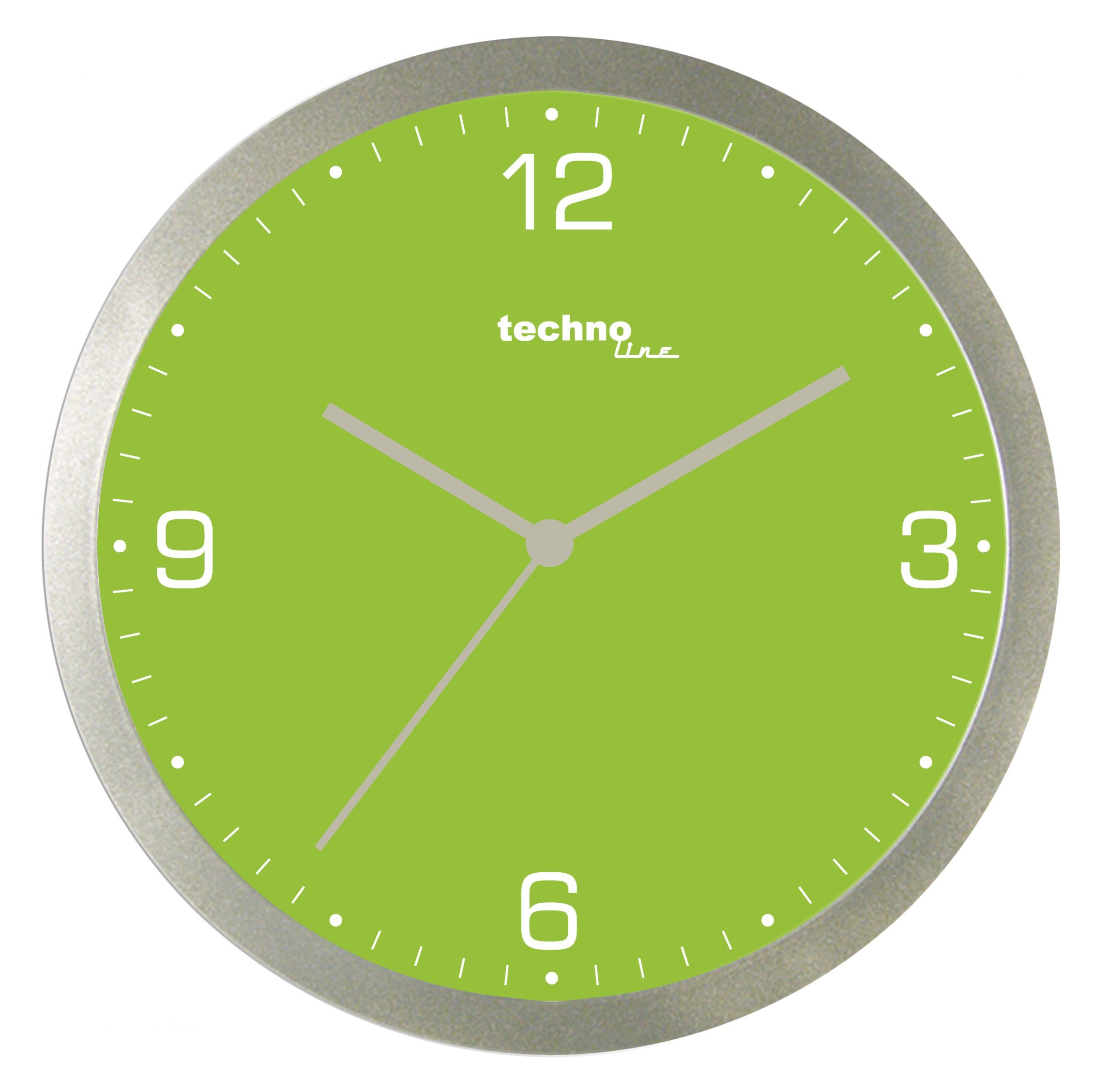technolineWT 9000 Wall Clock Quartz Green