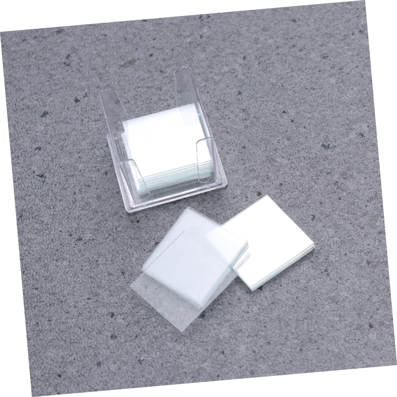 OSOLADY 100 Pcs Cover Glass an Fittings Microscope Slides and Coverslips Square Microscope Optical Microscope Accessories Microscope Slide Coverslips Square Coverslips Accessory Microscope