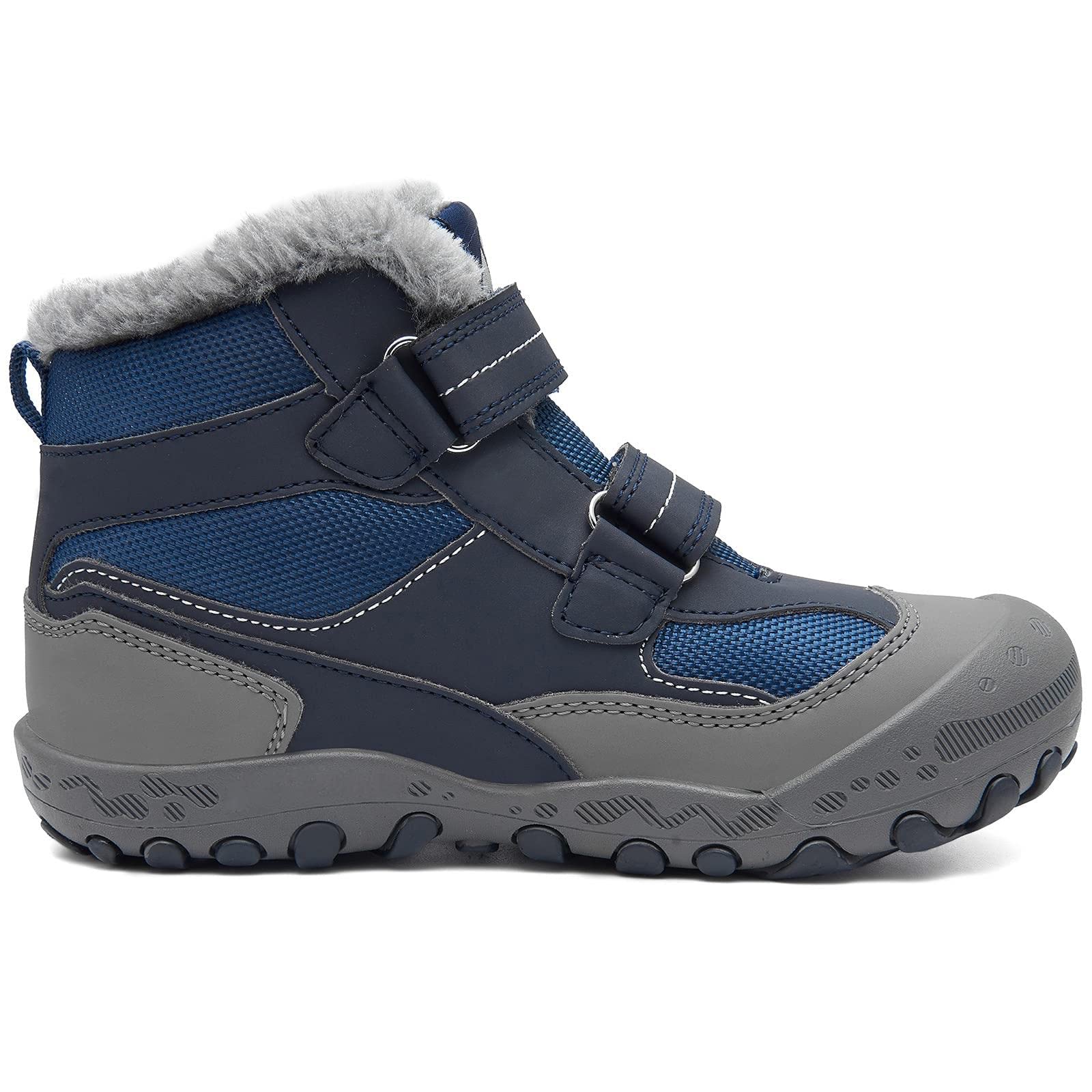 Mishansha Buty zimowe unisex dla dzieci, Granatowy, 28 EU