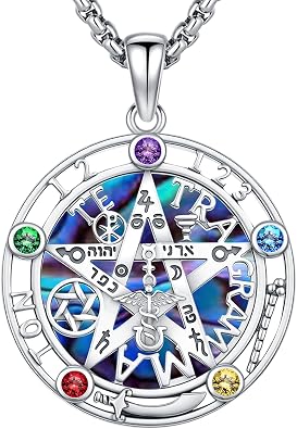 الخماسي/عقدة سلتيك/عقدة الساحرات/سانتا مويرتي/آلهة القمر الثلاثي/Baphomet/هيكات قلادة الفضة الاسترليني سحر الويكا تميمة مجوهرات وثنية للنساء الرجال