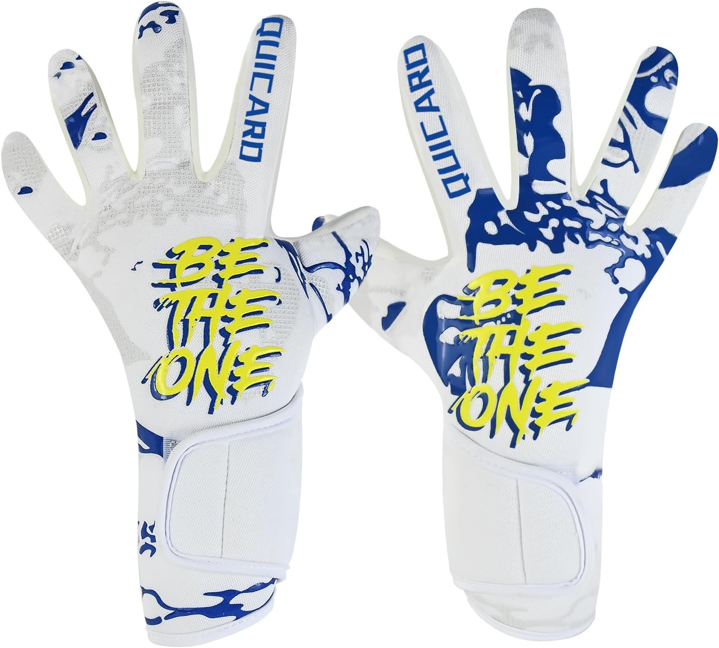 Gants de gardien de but - Bonne adhérence - Gants de football pour enfants - Tailles 6 à 10 - Récepteur puissant pour adolescents, adultes, enfants