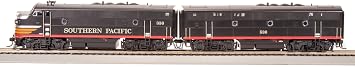Broadway Limited 8166 EMD F3 A/B, SP 336/536, Black Widow, A-Unit Paragon4 Sound/DC/DCC, Unpowered B, HO Scale