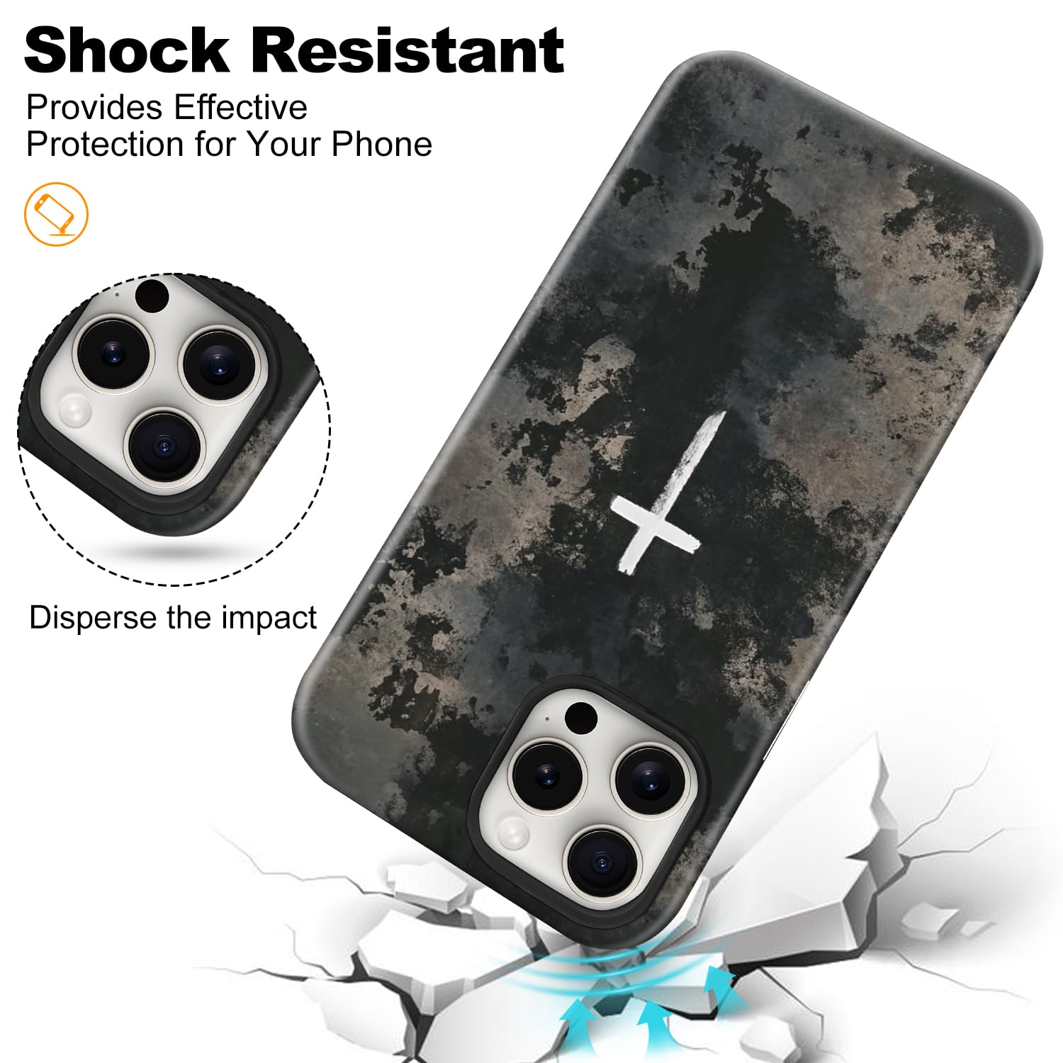 ChristianDioriPhone14Proスマホケース Amazon.com: Magnetic for iPhone 14 Pro Max Case Christian Cross