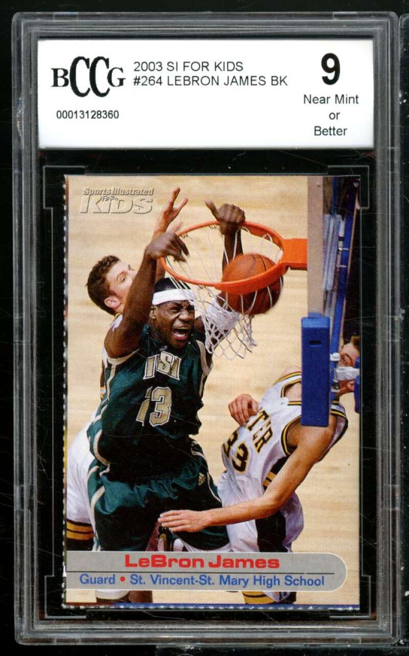Amazon.com: LeBron James Rookie Card 2003 SI For Kids #264