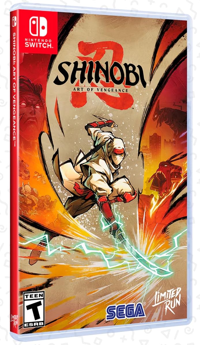 SHINOBI: Art of Vengeance Edición limitada Nintendo Switch Videojuego Shinobi