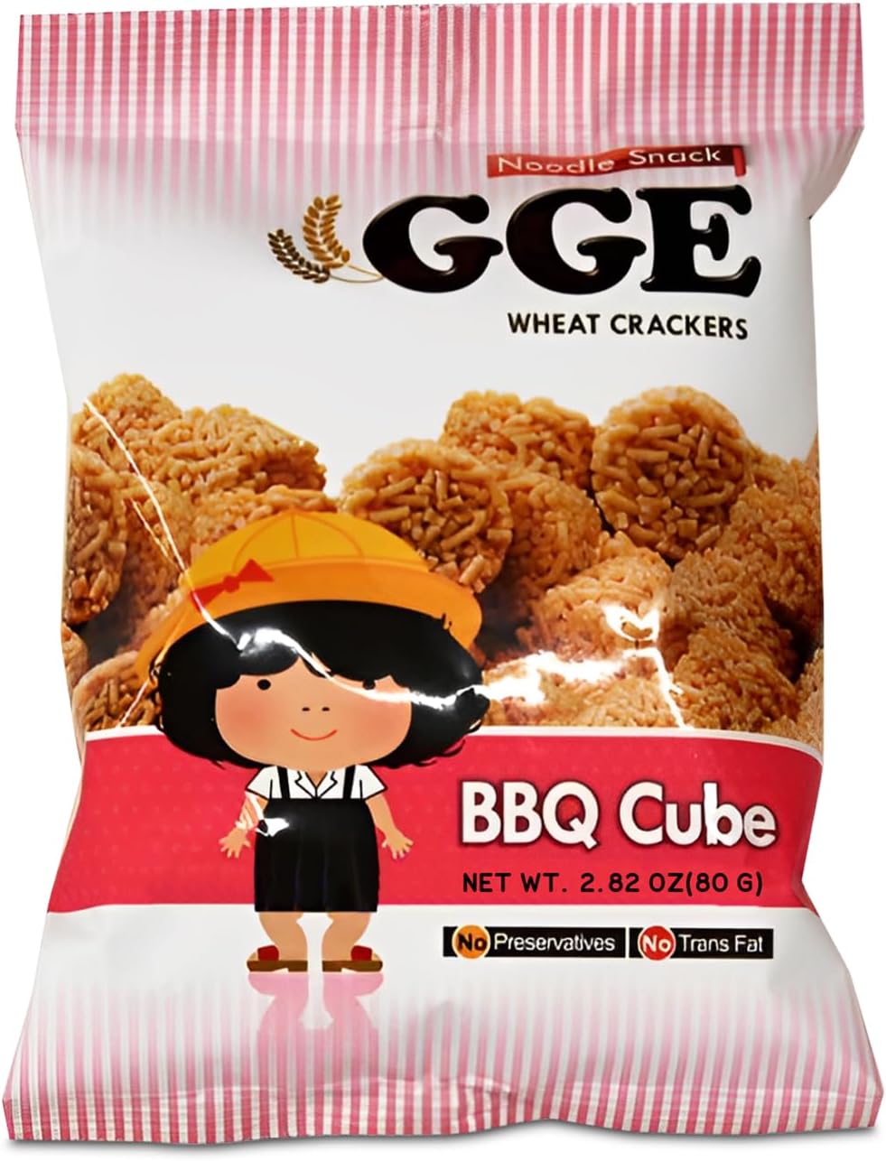 GGE Wheat Crackers – Crispy Ramen & Wheat Crackers | Low Fat, Low Carb Snacks, Family-Friendly | Asian Snacks, On-the-Go Tasty Treats, Great for Travel 2.82 OZ