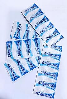 PASTILLAS PARA POTABILIZAR AGUA (POTABILIZA HASTA 50 litros).