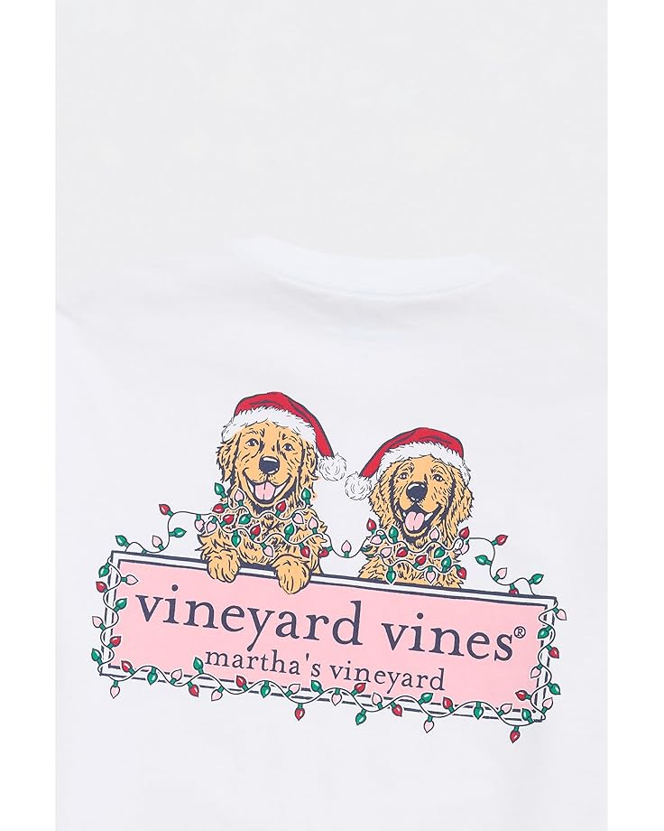 Vineyard Vines String Lights Pups Long Sleeve Tee - #4 of 4
