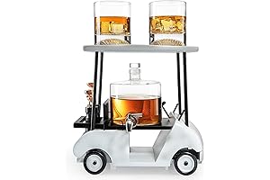 Golf Cart Whiskey Decanter