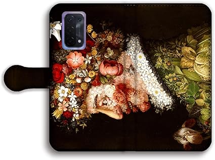 Amazon Co Jp 手帳型 Oppo A54 5g スマホケース 世界の名画 アルチンボルド 寄せ絵 マニエリスム 果物 植物 絵画 芸術 アート Xperia Galaxy Aquos Google Pixel Oppo 四季 春 家電 カメラ