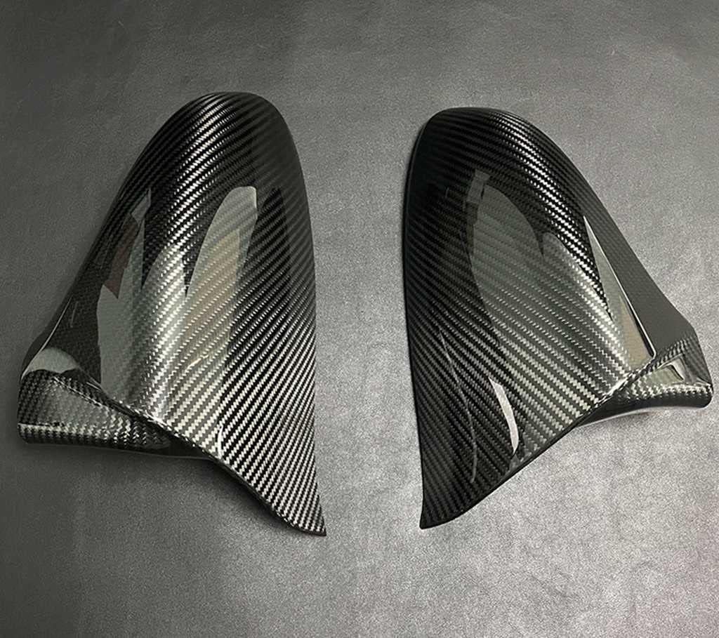 New Carbon Fiber Side Mirror Cover Stickers Compatible With Lexus IS IS200t IS250 IS300 IS300h IS350 2013-2020 (B-Style)