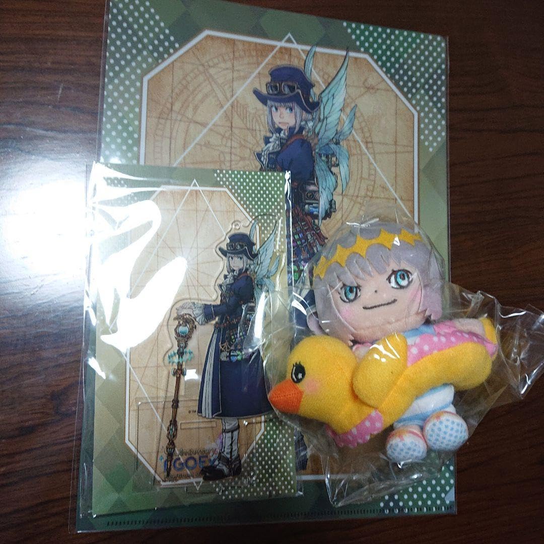 fgoフェス KADOKAWA オベロン アクスタ キーホルダー 缶バッジセット