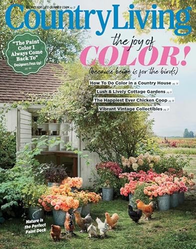 Country Living Magazine ( US ) August - September 2024 The Joy of Color