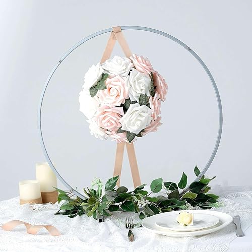 Miniatura 9 de Efavormart - Esfera de espuma floral verde de 8 pulgadas, bolas de espuma para arreglos florales, bodas, fiestas, arreglos florales