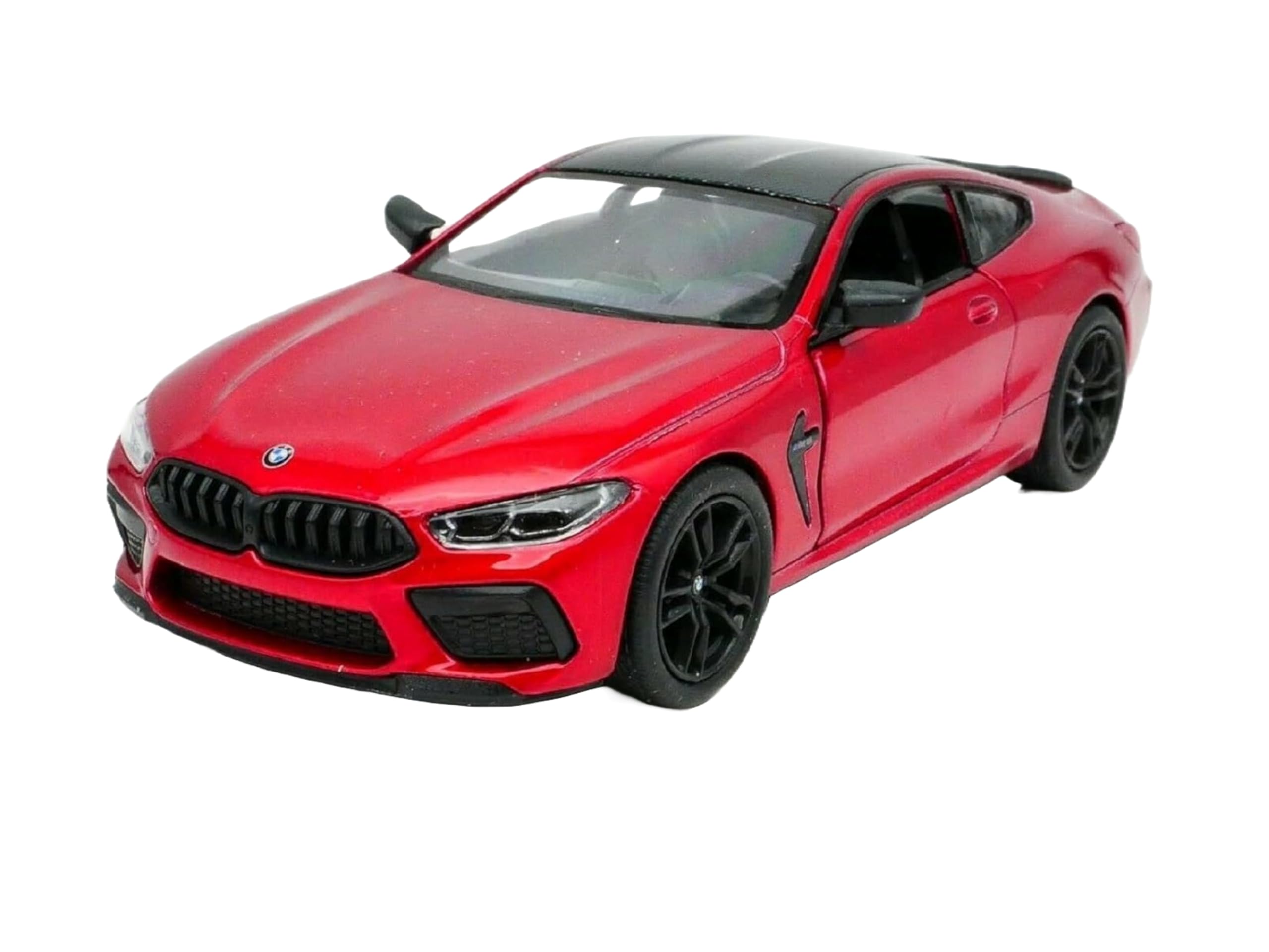 KiNSMART BMW M8 Competition 1:36 Scale 5" Die Cast Metal Model Toy Super Car w/Pullback Action (Red)