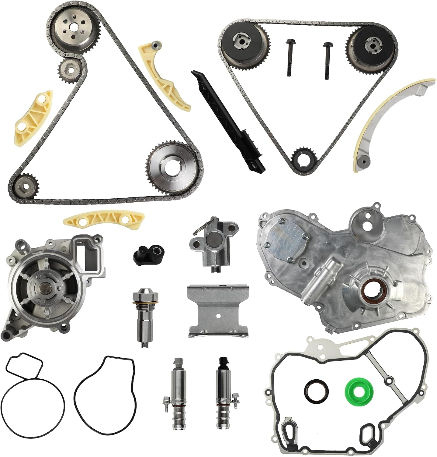 HAYIAUTO 2.4L Timing Chain Kit 9-4201S With Water Pump, Gaskets & Solenoids For Chevy Equinox, Buick, GMC - View #12