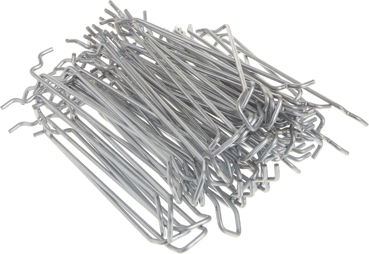 Azar Displays 701160 SAFETY Metal Loop Hook, 6"